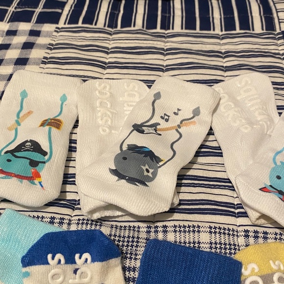 Squid Socks Size 6-12 Months - Picture 4 of 4